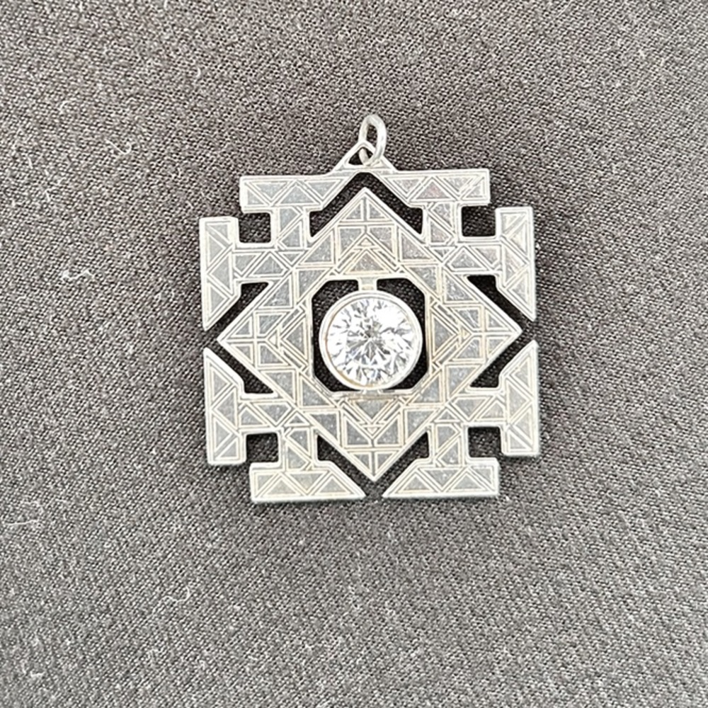 🔥 The Hobbit Extremely Rare Collectors Item Sterling Silver Arkenstone Pendant